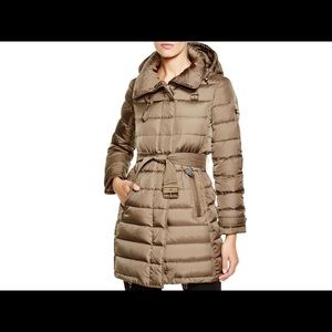 NWT Burberry Brit WINTERLEIGH ‘Mink' Down Coat, XL